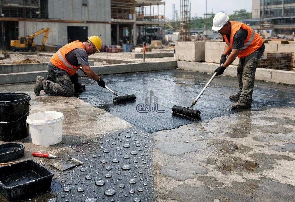 چگونه بتن را ضد آب کنیم