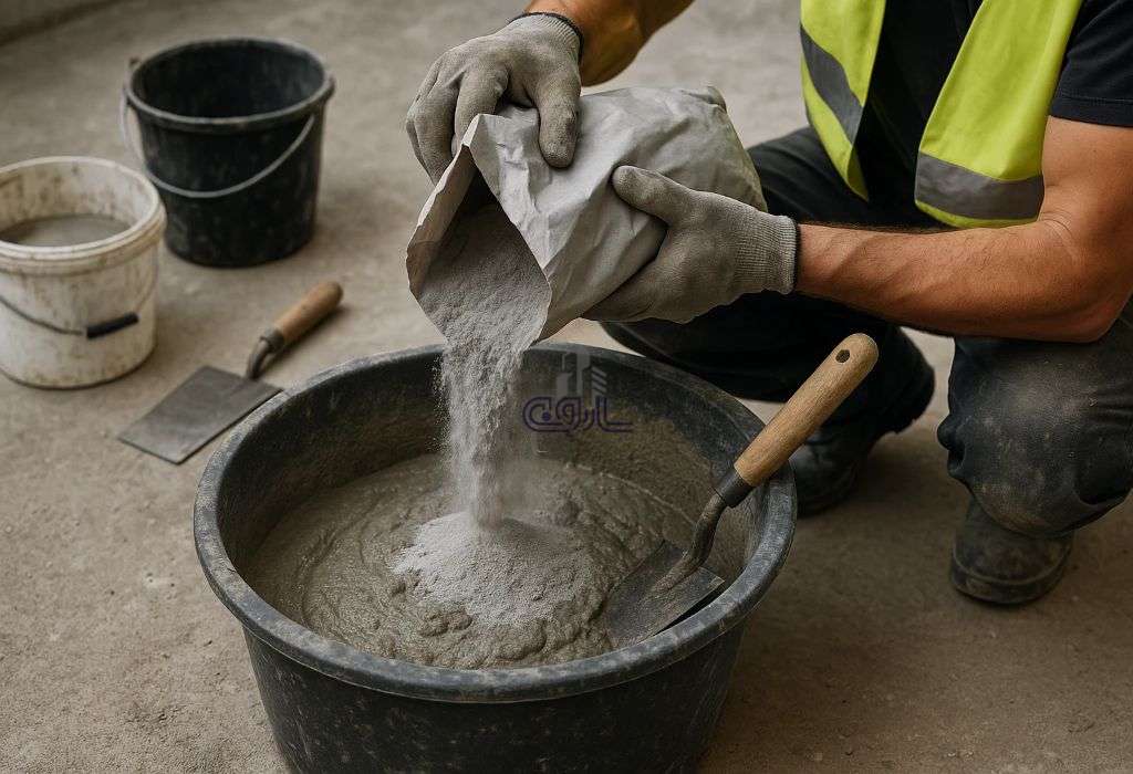 میزان مصرف واترپروف پودری